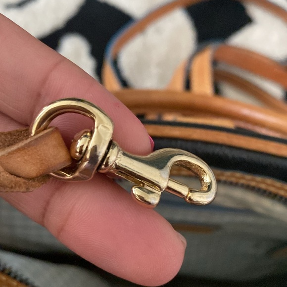 Dooney & Bourke Y2K Limited Edition Lindsay Lohan Black Bowler Bag Backpack - Picture 13 of 14